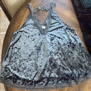 SOLD POL Velvet Like Flare Bottom Camisole Size M